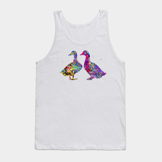 Ducks Tank Top by erzebeth